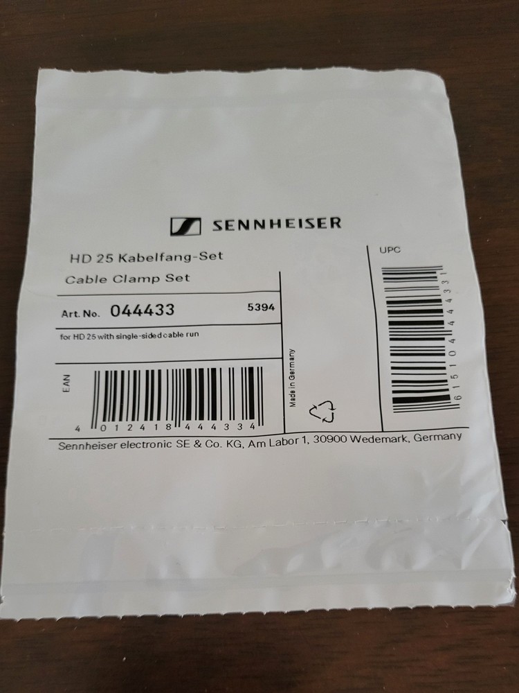 Sennheiser HD 25 Headphone Cable Clamp Set