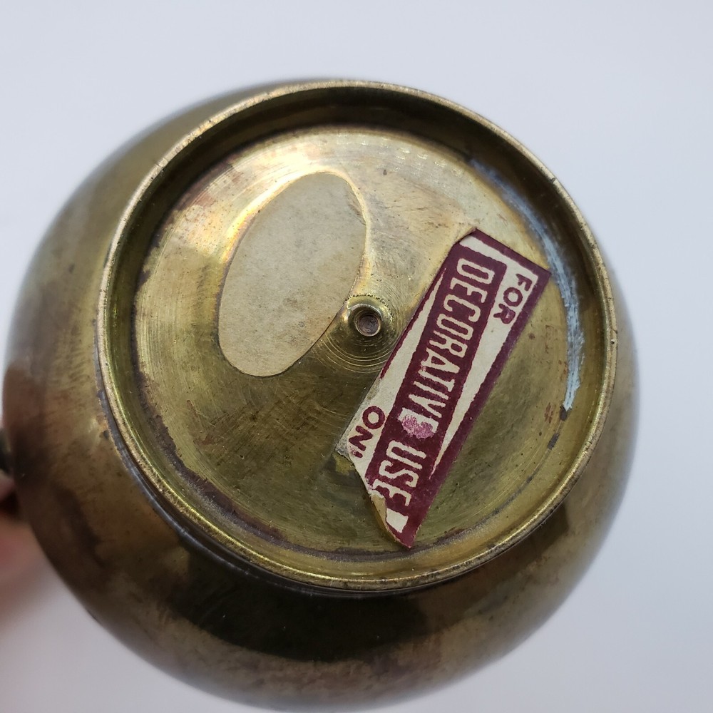 Small Brass Pitcher 4.5" High EUC