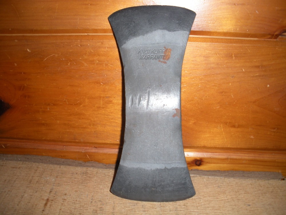 Vintage KNOT KLIPPER Mann Double Bit Axe Head / Quality Collector Axe