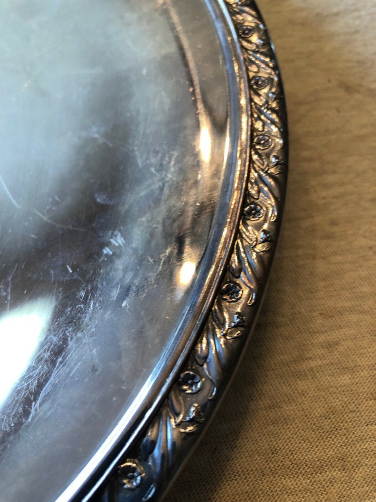 Reed & Barton Silverplate 10.5” Plate Number 1209