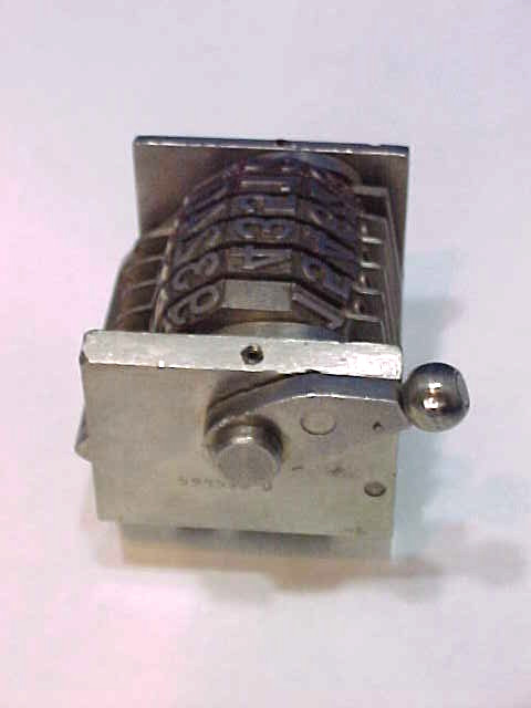 WM. A. FORCE 17" NUMBERING MACHINE NUMERATOR CO