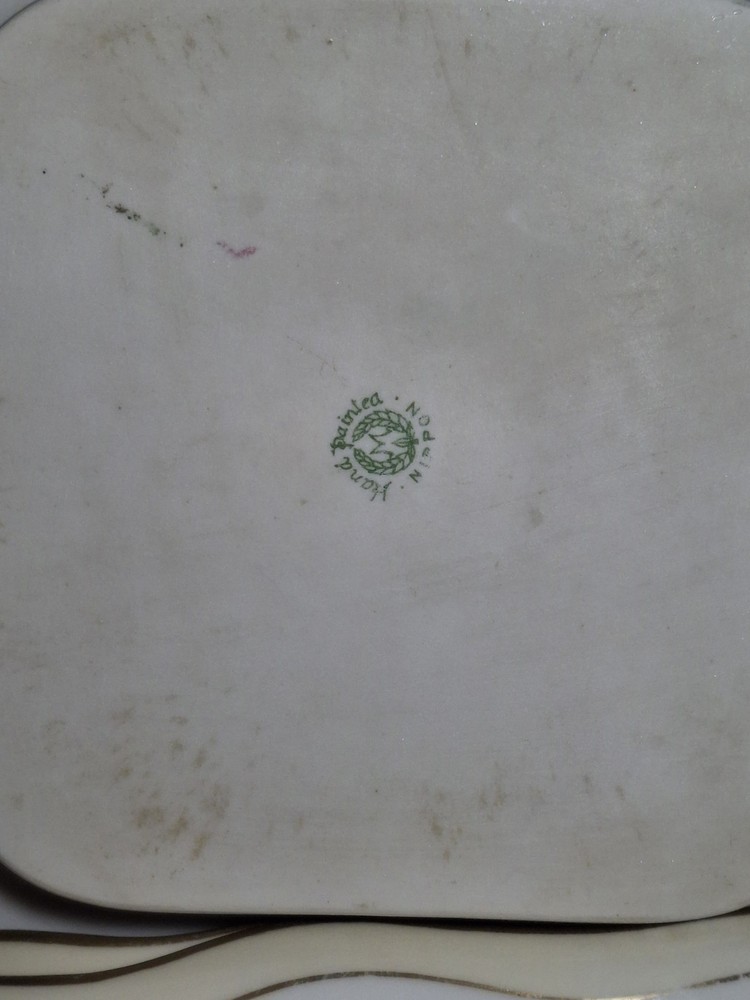 Nippon Handpainted Floral Dishes
