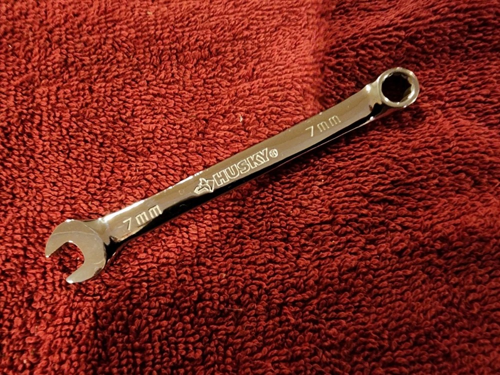 Husky 7mm 12PT  Stubby Combination Wrench