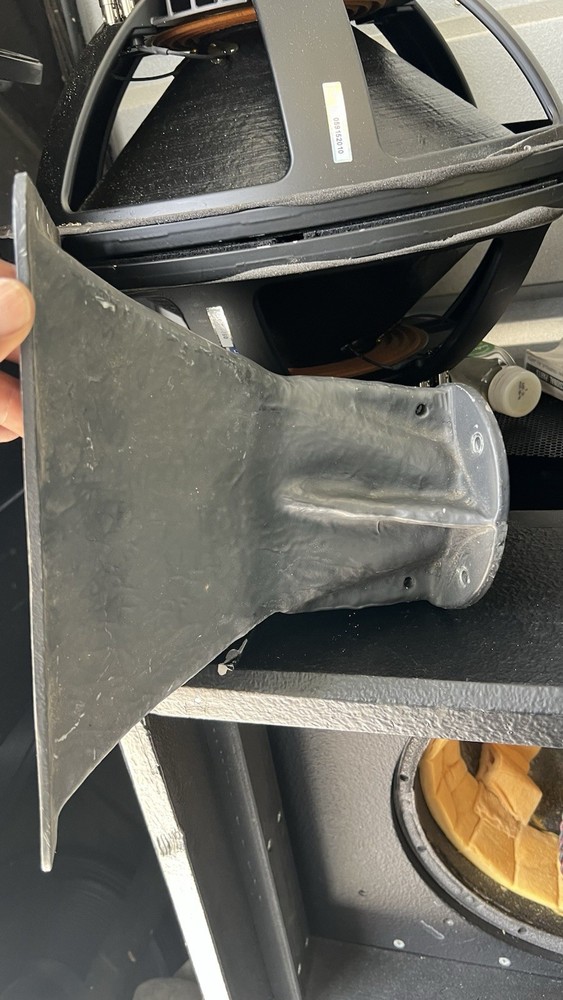 Pair EV HP64 Trans Planar 2" Compression Driver Horn Flares