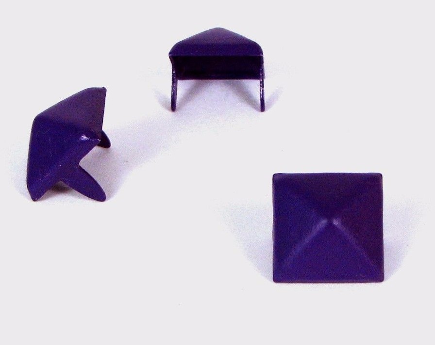 13mm Pyramid Colored Studs Spots 100ct. Great quality from StudsAndSpikes.