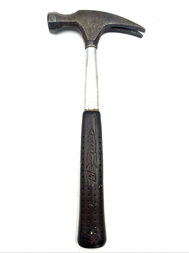 Vintage True Temper Rocket A16 Claw Hammer Brown Grip Handle