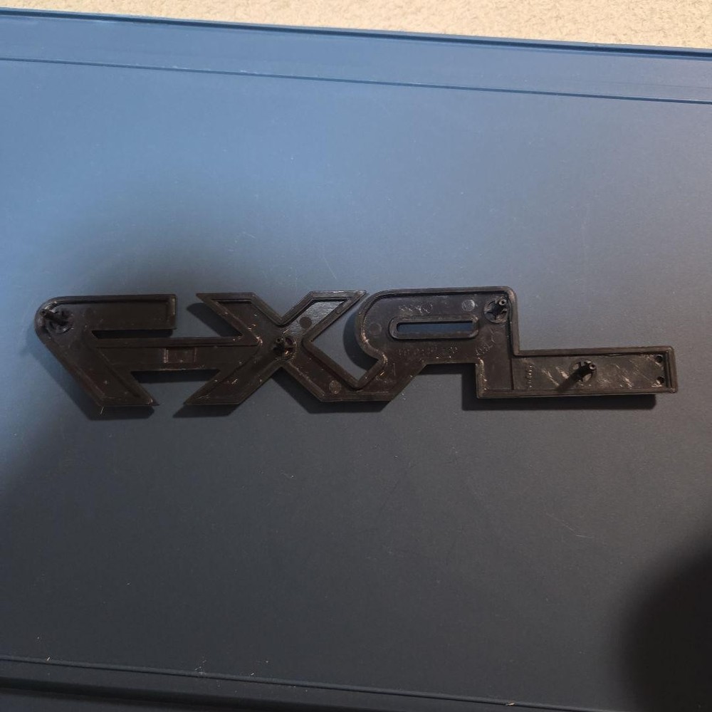 [Black] Mazda RX-7 emblem