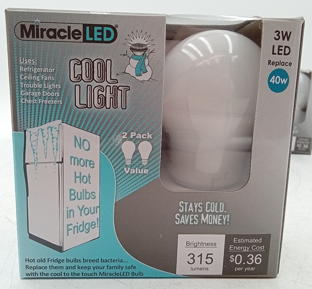 Miracle LED Cool Light 12 pack Mycology Grow Light Bulbs