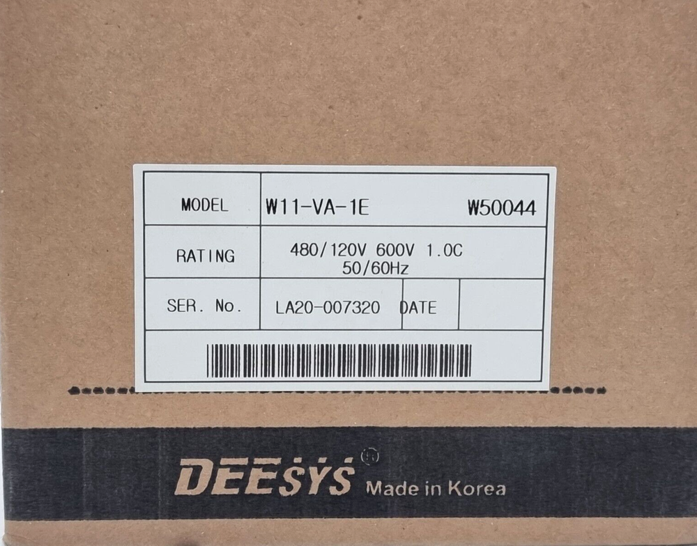 DEESYS W11-VA-1E Panel Board Meter