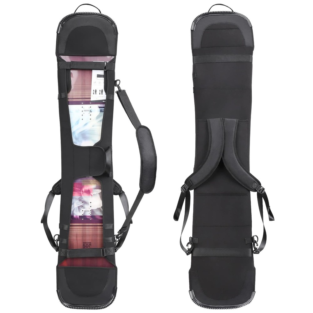 Adjustable Snowboard Sleeve Cover Case with Shoulder Straps, Snowboard Protec...
