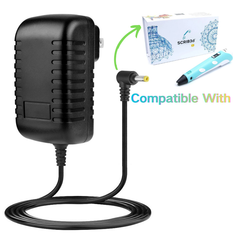Charger for SCRIB3D Pen Power Cord for SCRIB3D P1 3D Printing Pen with Display