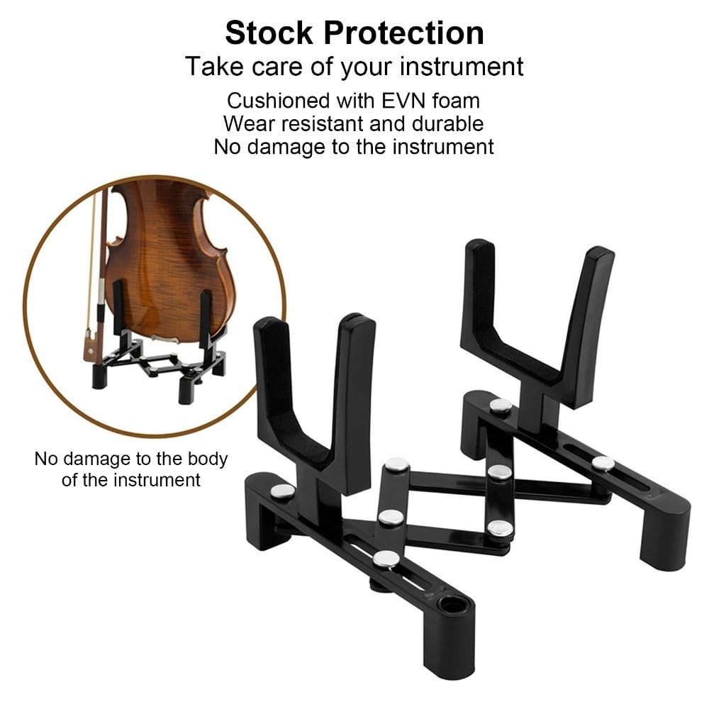 Stand Musical Instrument Stand Foldable - ABS Material Lightweight Holder wit...