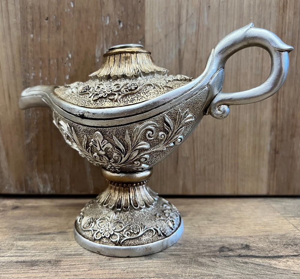 Magic Lamp Resin Incense Burner 7" x 5"