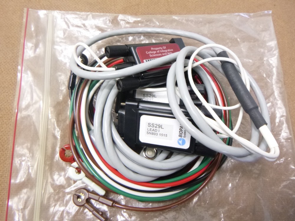 Biopac Systems Inc. SS29L BSL Multi-Lead ECG Cable