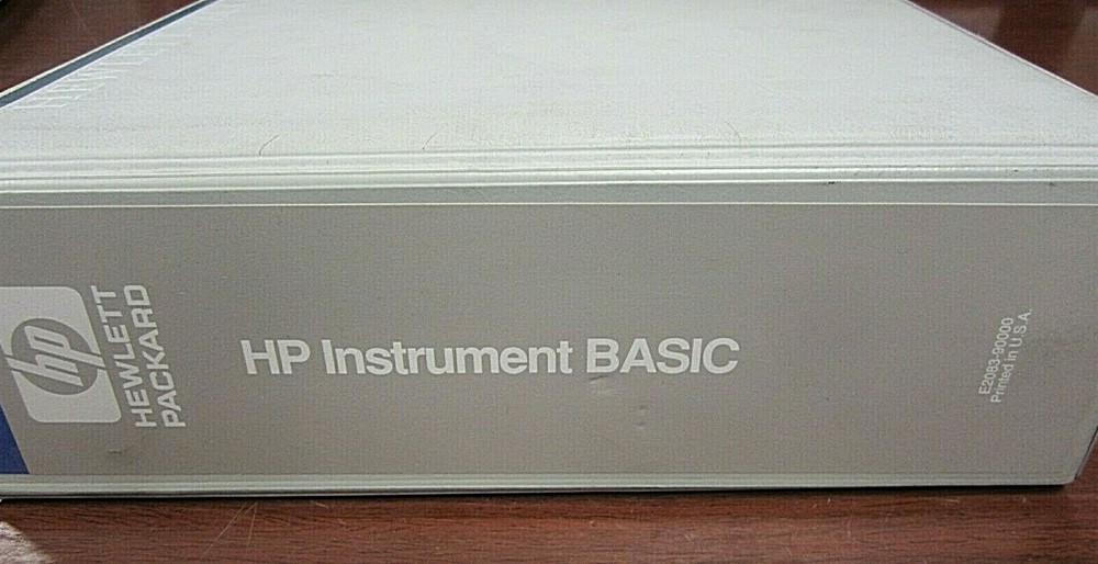 HP Instrument BASIC Users Handbook E2083-90000