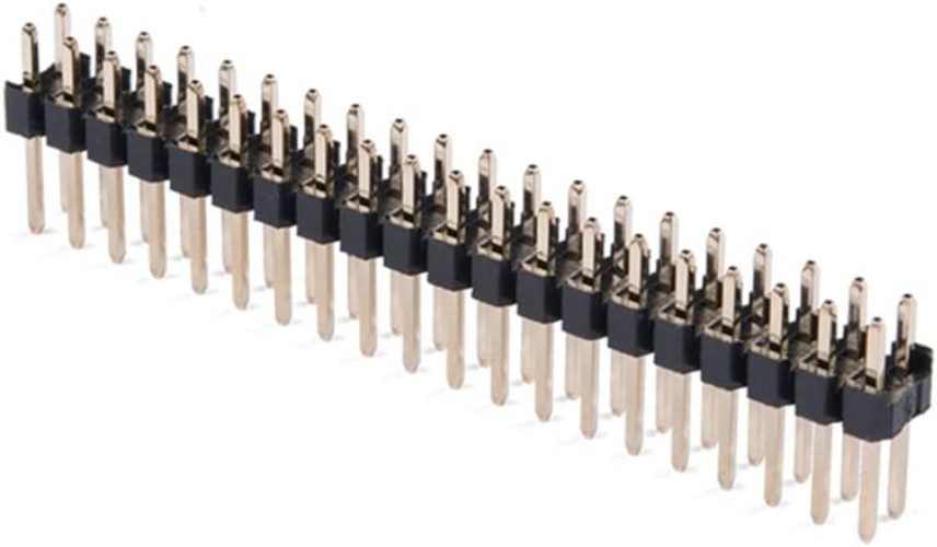 High-Quality 2x20-Pin Breakaway Male Header - Perfect for Raspberry Pi Projects