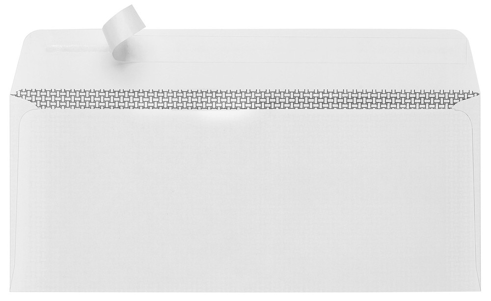 500#8 Self Seal Double Window Security Envelopes Designed 500 Count, White