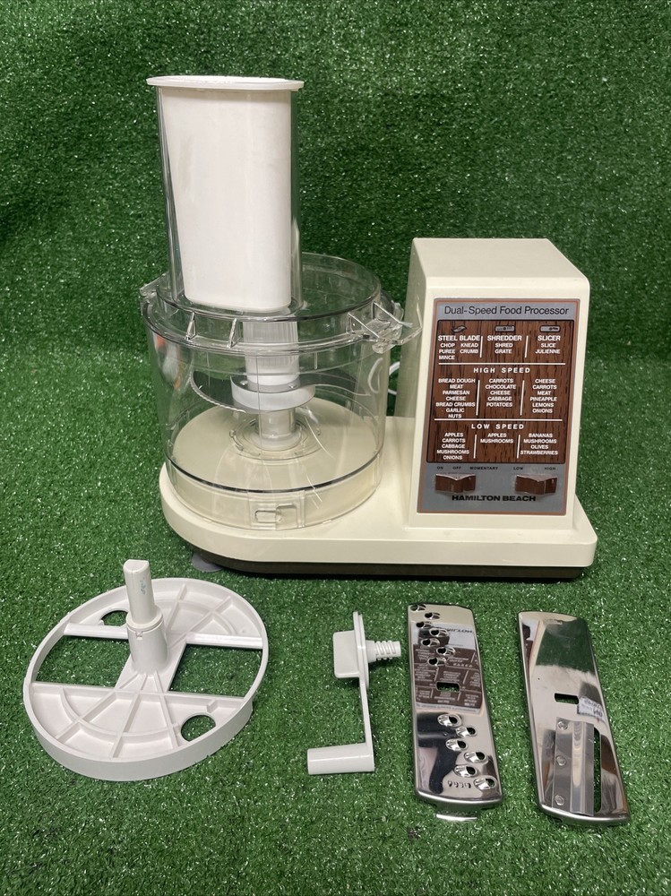 HAMILTON BEACH DUAL FOOD PROCESSOR MODEL 702-4