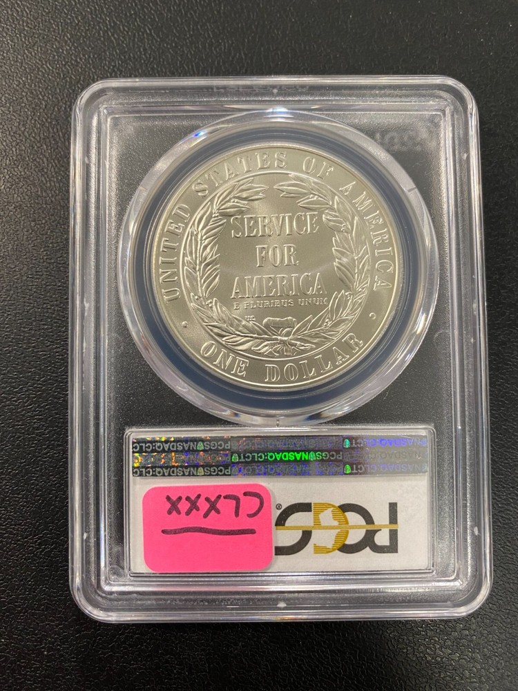 1996 S COMMUNITY SERVICE COMMEMORATIVE DOLLAR PCGS MS-70 - UNCIRCULATED - $1