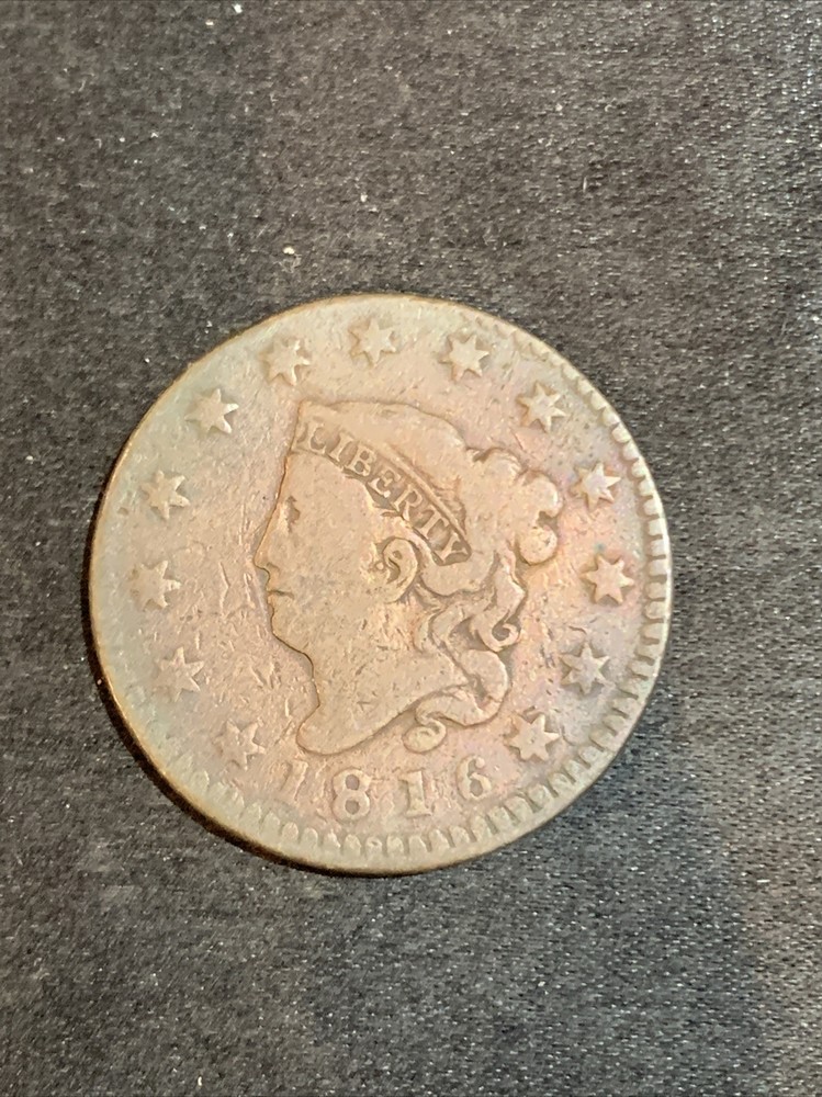 1816 Coronet Head US Large Cent