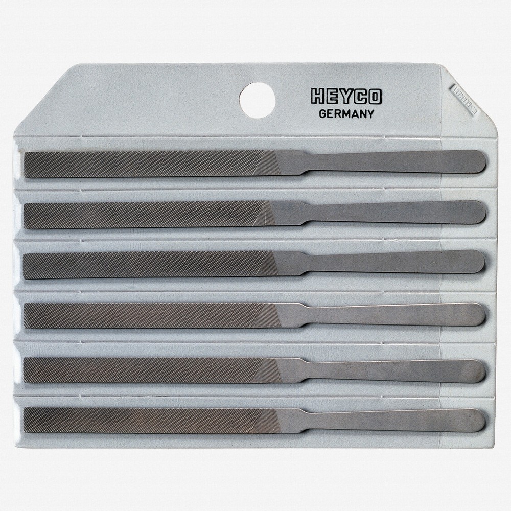 Heyco Contact Files, 6 Pieces