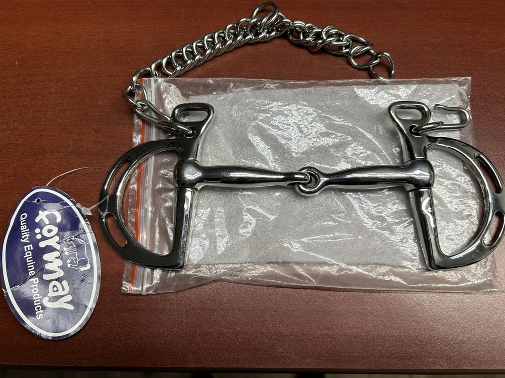 New 5” Formay Kimberwick Snaffle Bit