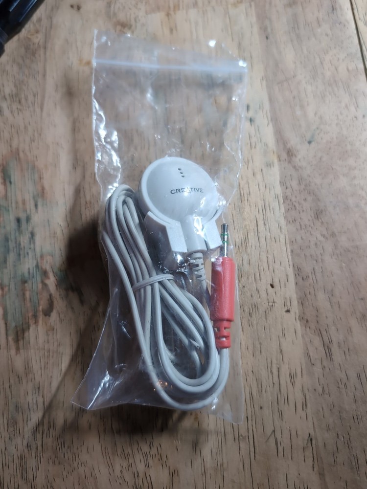 Genuine Creative Desktop PC Computer Microphone Laptop Stereo MIC w/Mount Holder