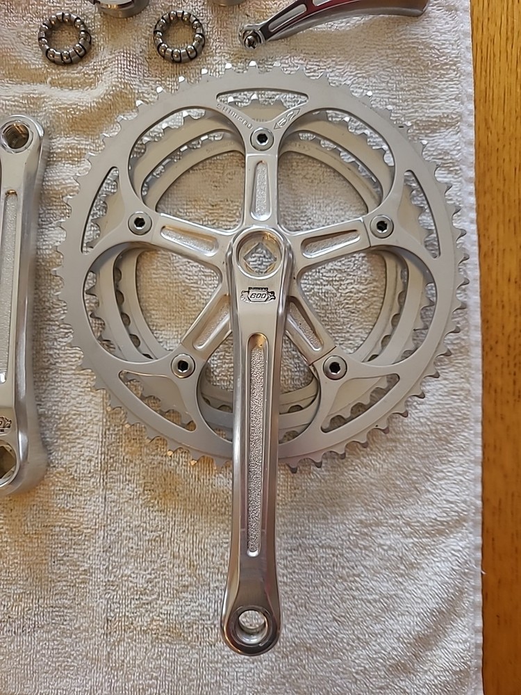 Shimano 600 Arabesque Group Triplizer Crankset