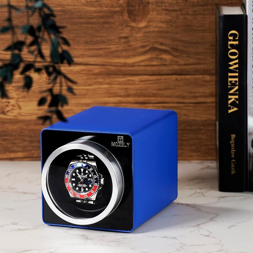 Quiet Motor Watch Winder for Automatic Watches with Adjustable Rotation Settings