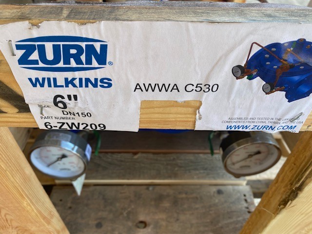 Zurn Wilkins 6-ZW209 6 in. Flanged Ductile Iron Automatic Control Valve
