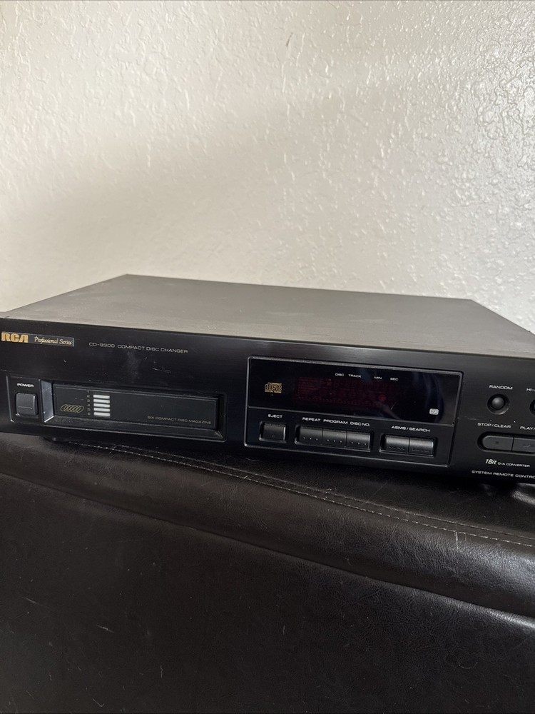 RCA 6 CD Changer 9300 Professional Series