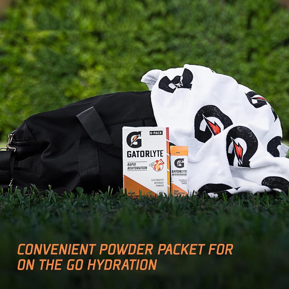 Gatorlyte Rapid Rehydration Electrolyte Beverage, Variety Pack, Lower