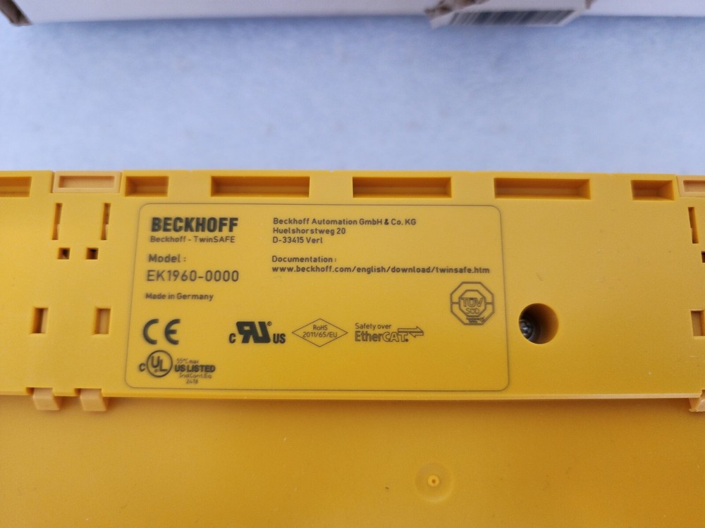 Beckhoff EK1960-0000 TwinSAFE Compact Controller
