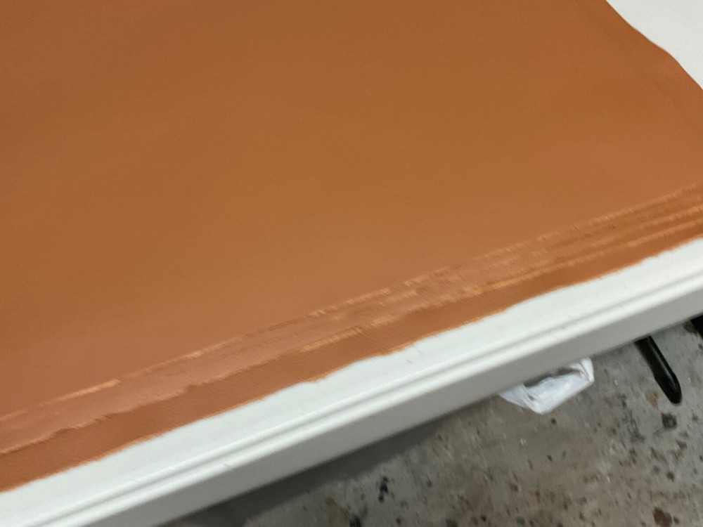 4 Large smooth Leather panels 18" x 24" first Quality SADDLE
