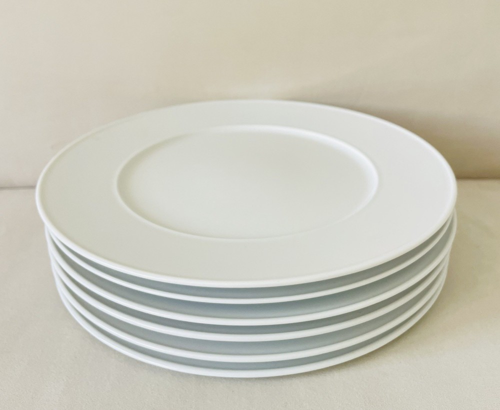 6 dinner plates KPM Berlin White d/30cm