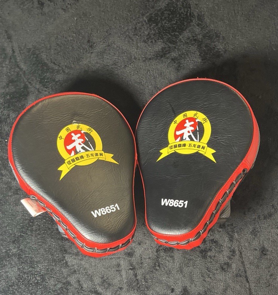 TWO Strike Shield Kick Pad Kick Boxing Muay Thai Practice