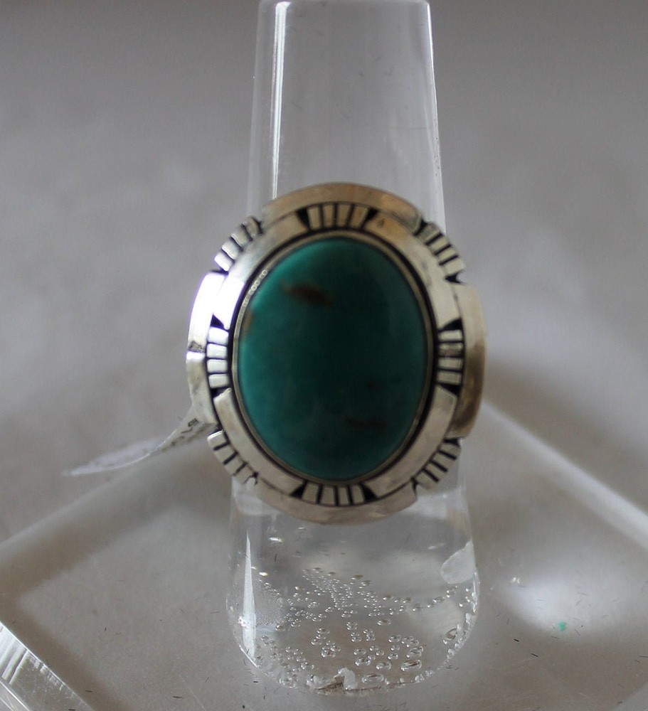 Blue Ridge Turquoise Ring Size 6.5
