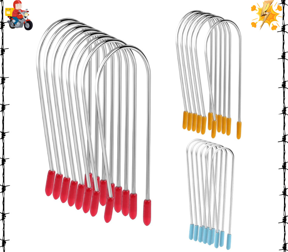 20 Pack Hot Curler Clips Replacement Kit for Electric Rollers Securing Pins