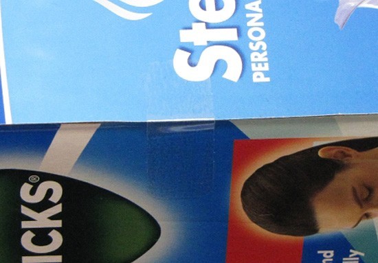 Clear Rectangular Labels 1.5" x .5" Standard Permanent Adhesive 500 Roll #515CLR