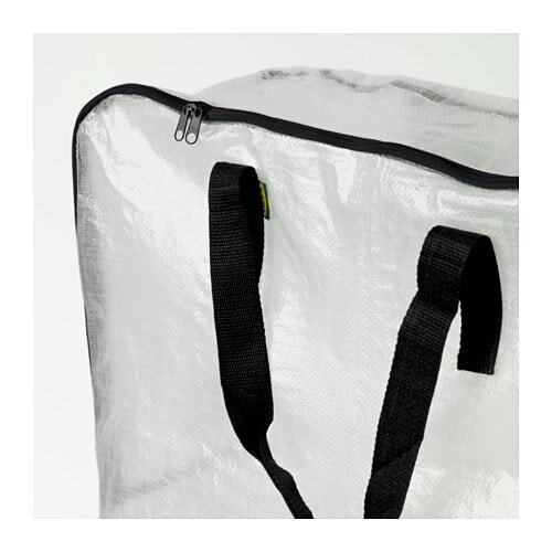 2 IKEA DIMPA Storage Bag Clear - Quick Ship - 2 Pack