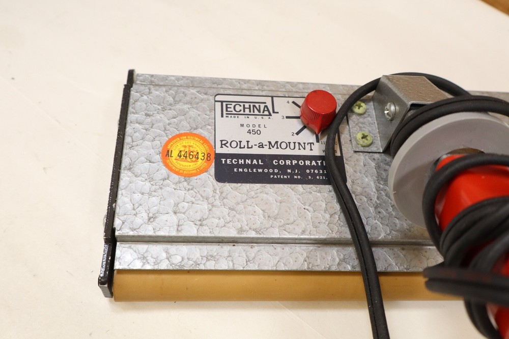 Vintage Technal Roll-A-Mount 450 Handheld Dry Mounting Press RM