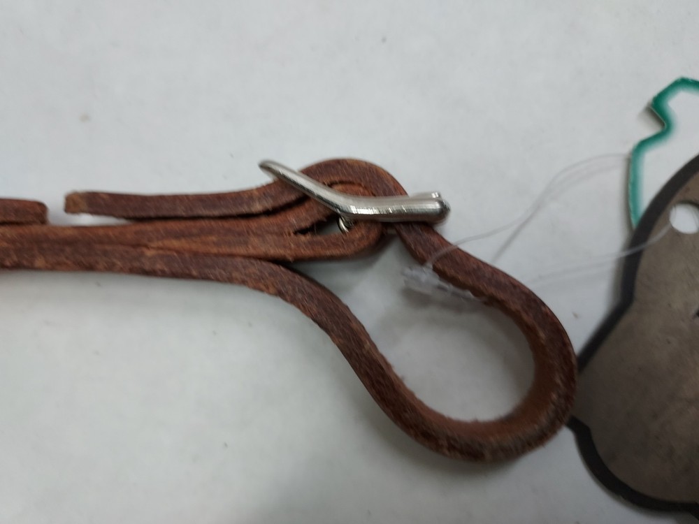 Schutz Bros Curb Strap - Cowhide 1/2"