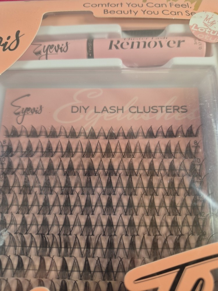 Eyevis Ultra Thin Band Cluster Lashes Kit