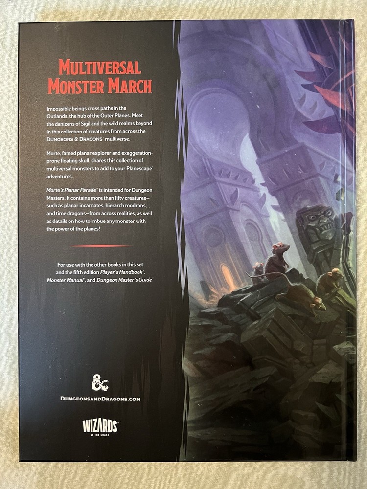 PLANESCAPE: ADVENTURES IN THE MULTIVERSE Dungeons & Dragons 5E Boxed Set D&D RPG