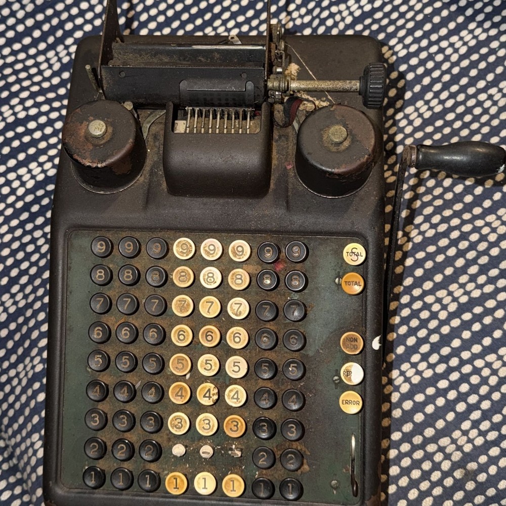 Burroughs 1920’s adding machine