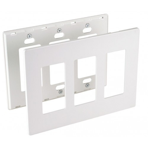 Orbit OPS263-W 3-Gang Wall Plate Switch White