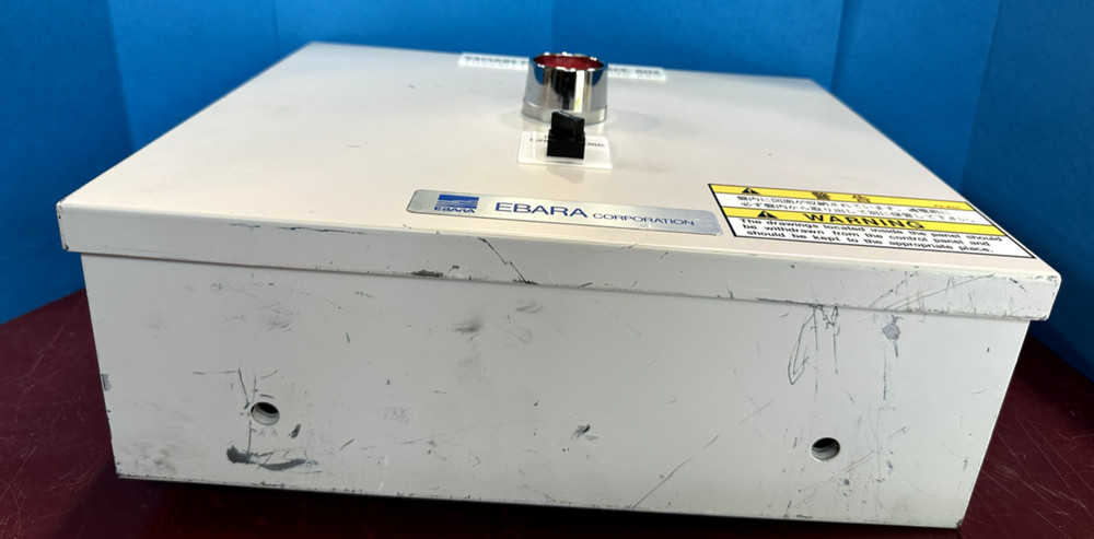 AS IS UNTESTED EBARA CONTROL PANEL VACUUM PUMP INTERFACE BOX VIF70AME4