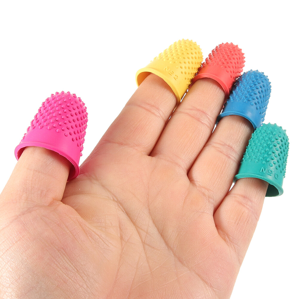 20PCS Rubber Finger Compact Finger Covers Multi-function Finger Protectors