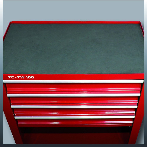 Einhell Mobile Cart Workshop Tool Holder 4 Drawer Wheels