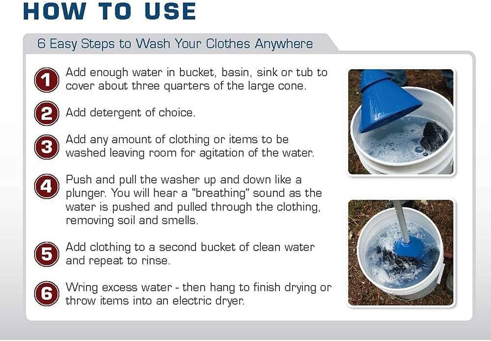 Mobile Washer Portable Clothes Agitator